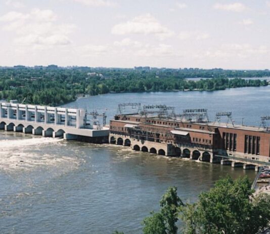 Le barrage qui a changé le paysage